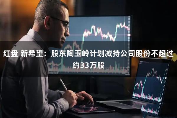 红盘 新希望：股东陶玉岭计划减持公司股份不超过约33万股
